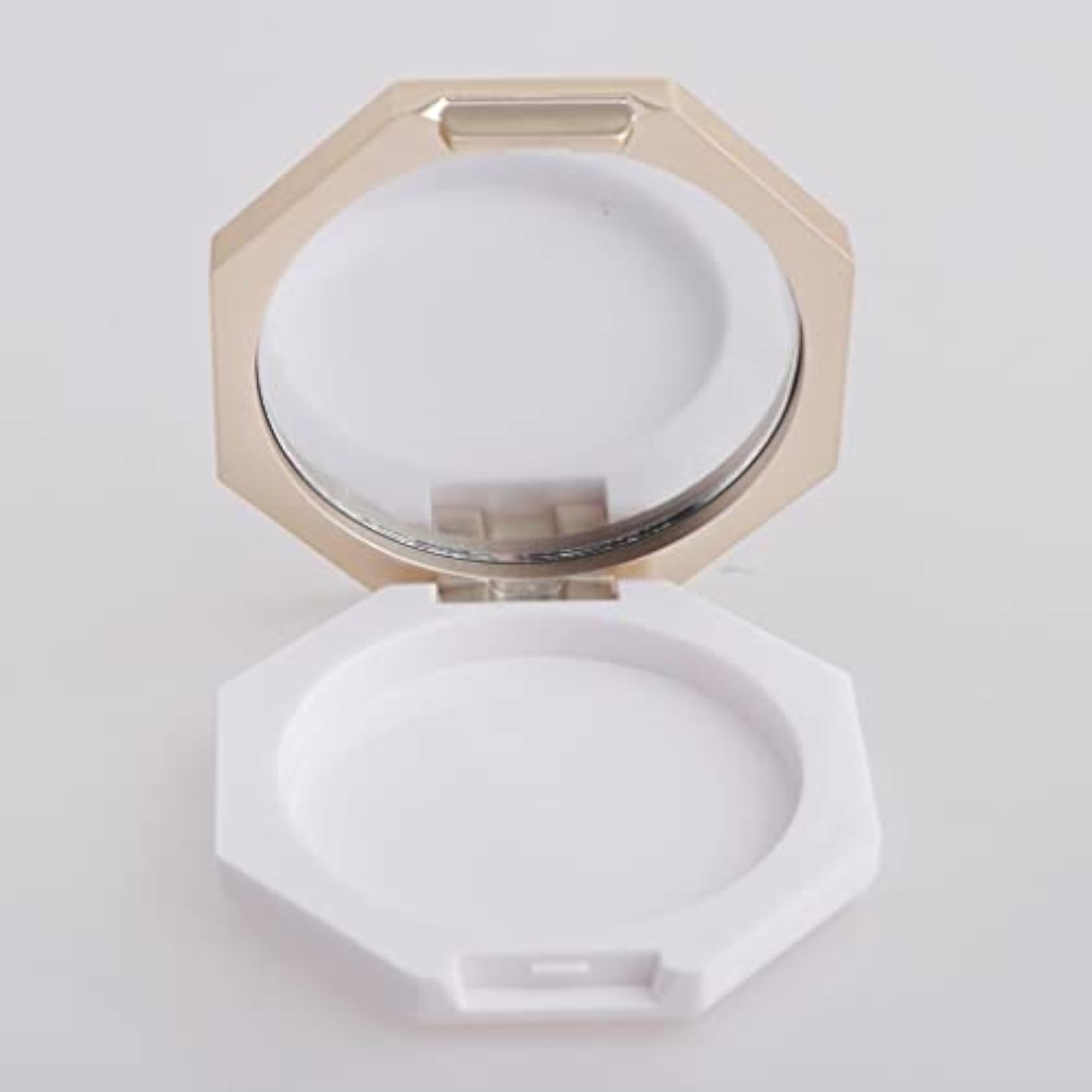 Plastic Empty Powder Case Box, Makeup Blusher Container