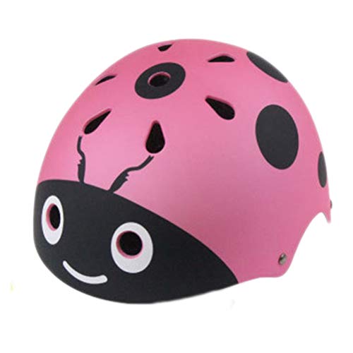 Casque de vélo rose garçon et filles POPETPOP en ABS