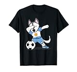 Diseño de fútbol para un juego de fútbol o para animar a un torneo de campeonato de fútbol. Ropa de fútbol para niños y niñas, jugadores de fútbol, entrenadores y aficionados al fútbol argentino. Obtén tu bandera nacional de fútbol de Argentina ahora.