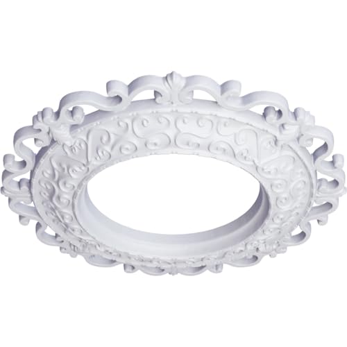 Ekena Millwork CM13OR 13 1/4" OD X 6 5/8" ID X 1 1/8" Orrington Ceiling Medallion by Ekena Millwork - Image 2