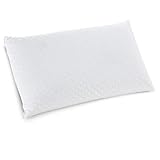 Classic Brands Embrace High-Quality Firm Ventilated Latex Foam Pillow with Velour Cover, Queen