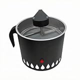 Ronyme Refrigerador Compacto Máquina para Enfriar Café con Agitador, Eléctrico, Refrigerador Café con Banja Perforada, Cafeterías, Baristas, Negro