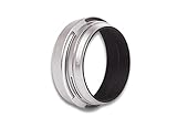 Protection contre la saleté, les rayures & les chocs | Parfait pour les photographes amateurs/professionnels | Couleur: argent | Forme: rond