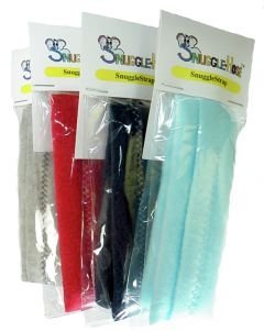 SnuggleStrap - Soft Covers for CPAP Mask straps - Grey