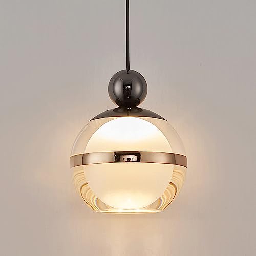 Chandelier de chevet Amber en verre haut de gamme et style scandinave