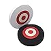 LIOOBO 2pcs EVA Archery Target Shooting Practice Target 25cm (Black+White)