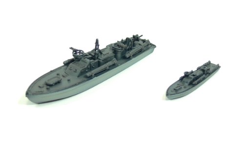 青島文化教材社 1/350 アイアンクラッド [鋼鉄艦] PTボ-ト PT109