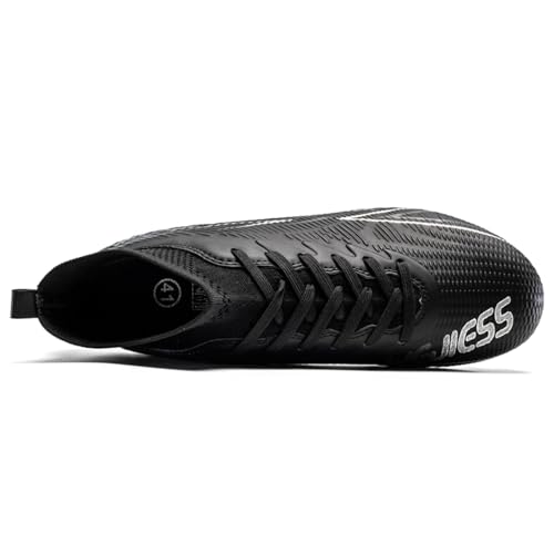 lozoye Indoor Soccer Cleats Mens Womens Turf Soccer Cleats Wide Socer Shoes AG FG TF High Ankle Football Boots (628 AG HEI 44) by lozoye - Used condition - Image 6