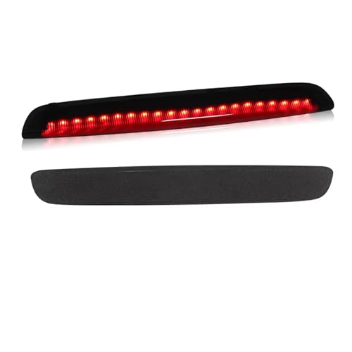 Rear High Level Centre For RS3 A3 S3 2004-2012 Spare Tire High Mount Brake Light Warning Reversing Wheel Lights Third Rear Lamp 8P4945097C(Black)