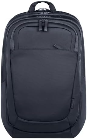 HP 17-Inch Laptop Backpack Travel Plus 30L, Water-Resistant 750D Recycled Plastic, RFID-Blocking Po...