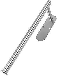 Ervnypt Paper Towel Holder Under Cabinet Kitchen Paper Towel, Adhesive or Drilling Mount, Stainless Steel Paper Towel Holder Wall Mount for Kitchen, Bathroom, Cabinet