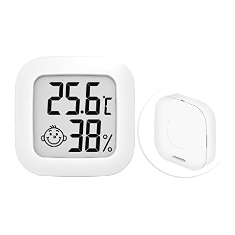 ARCELI Thermometer Hygrometer Digital Mini Thermometer Hygrometer Innenbereich Cover