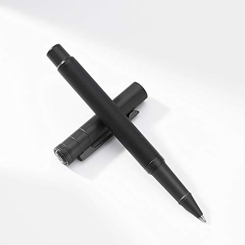 Hongdian Stylo roller Black Forest Série 1850 en métal ciselé avec boîte à stylos Cover