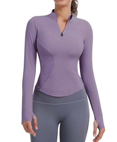 Haut court à manches longues pour le sport et le running quotidien JoyGirl