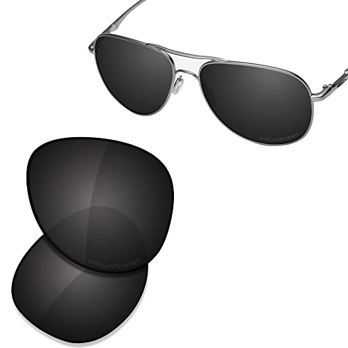 Image of SAUCER Premium Replacement Lenses & Nosepads for Oakley Elmont M OO4119 | UV400 Protection, Anti-Scratch, Precise Fit
