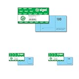 Sigel GN101 formulario comercial - formularios comerciales (Azul, Verde, Rosa, Color blanco, Amarillo) (Paquete de 3)