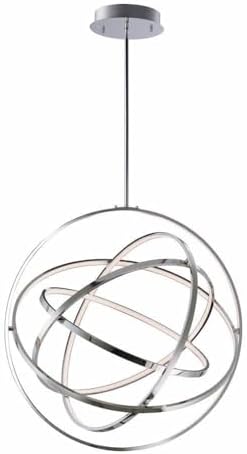 ET2 Gyro II-390W 5 LED Pendant-31.5 Inches Wide by 31.5 inches high-Polished Chrome Finish