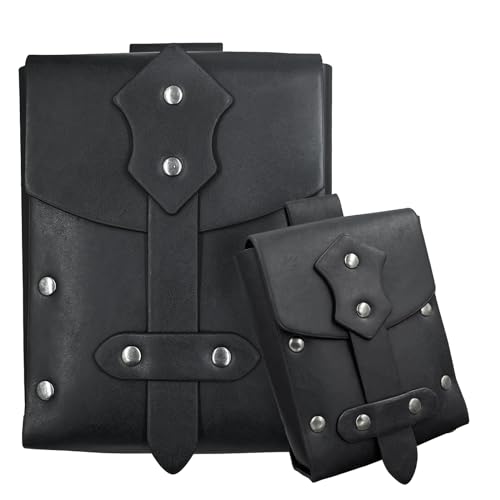 Sac de taille portable pour LARP et festivals avec la pochette de ceinture médiévale