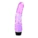 Sexbaby G Spot Vibrators for Women, Female Masturbation Orgasm Vibrating Jelly Dildo (Purple)