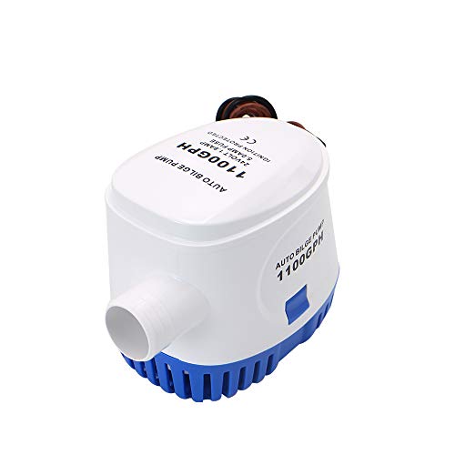 Creatorele Submersible Marine Auto Boat Bilge Pump 1100Gph Electric Boat Plumbing Automatic 12V #TOP1