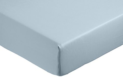 Amazon Basics, COTTON, Smokey Blue, Double