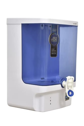 Image of Aqua Jade Advanced Water Purifier | RO + UV + UF + TDS Control | 10 Litre Capacity (White Blue)