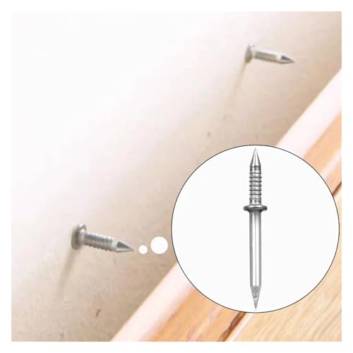 Double Headed Nails 300 piezas set de clavos con cabeza doble, inoxidable y sin marcas miniatura 6
