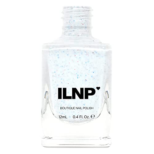 Image of ILNP Liberty - Creamy White Speckled Nail Polish