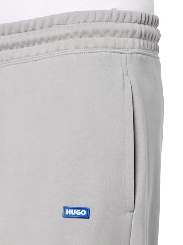 HUGO Men's Small Patch Logo French Terry Sweatpants3