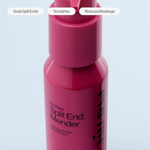 Eva NYC Split Ends Treatment for Dry Damaged Hair - Reduce Breakage + Seal Split Ends with Vegan Protein + Baobab Seed - Serum for Softer Stronger Hair - Travel Size - Vanilla Scent - 2 fl oz - Image 5