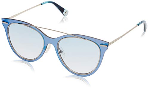 Image Gradient Cat Eye Women's Sunglasses - (IMS690C7SG|52|Blue Color Lens) Deal