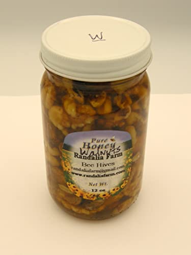 Miel cruda con nueces 12 oz Randalia Bee Hives miniatura 1