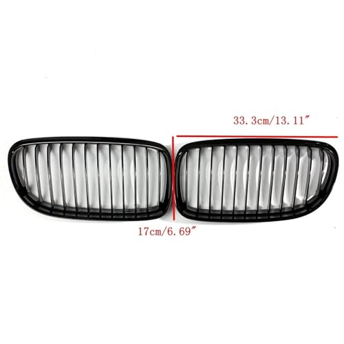 Calandre de rechange version racing noire brillante pour BMW Série 3 E90 E91 berline - 4
