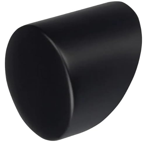 Jackson Woodturners Forge Black Handrail End Cap - 54mm Diameter - Pair