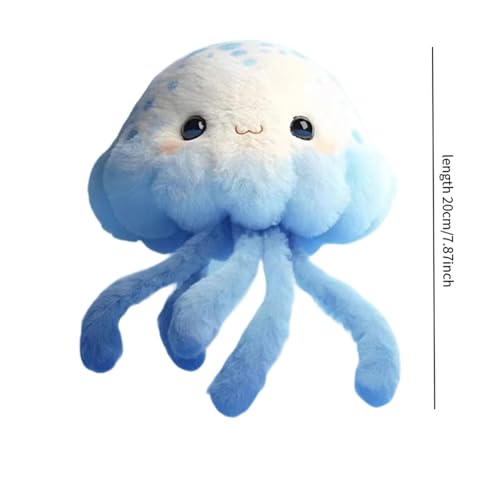 Porte-clés en peluche méduse perfeclan idéal comme cadeau d'invité