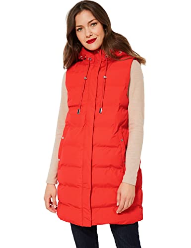 Gilet long à capuche Street One femme veste longue en maille casual sans manches