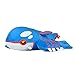 Wsjdmm Kyogre: Juguete de Peluche 32 cm Popular Dibujos Animados Juguete Suave Anime muñeca Almohada para Dormir Lindo Animal Peluche Peluche Juguete cumpleaños niños
