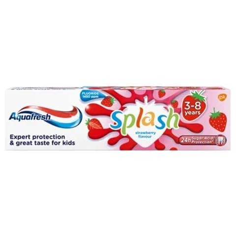 Aquafresh Kids Splash Strawberry Toothpaste 50ml Cover