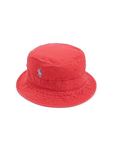 Polo Ralph Lauren Herren Baumwolle Chino Loft Bucket Hat, R(5007)/G, L/XL