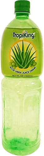 Tropiking Aloe Vera Drink 50.7 oz - Bebida de Savila (Pack of 6)