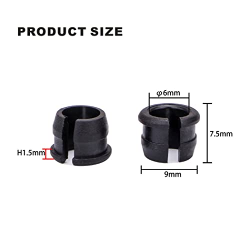 8 Pcs Schrader To Presta Valve Adapter, Rim Hole,Wheels Manufacturing Presta Valve Saver, Convert Shrader Stem Grommet, Schraeder Wheel Adaptor Converter, Schreader-Presta Hole Adapters #TOP4