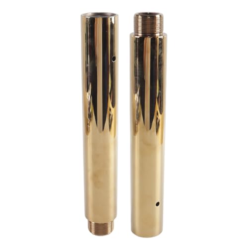 Ausi poledance-tillbehör, 250 mm, diameter 45 mm, professionell poledance-stång för fitnessövningar, klubb, dräkt, guld