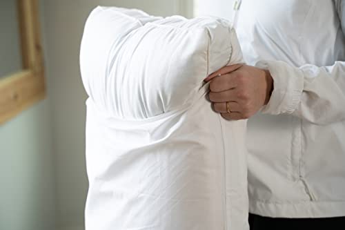 Allerease 100% Breathable Cotton Pillow Protector For Sleeping, King 36" X 20" - 4 Pack #TOP2