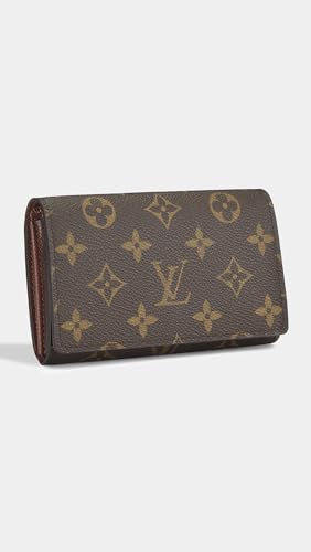WHAT GOES AROUND COMES AROUND Women's Pre-Loved Louis Vuitton Monogram Tresor Wallet, Brown, One Size4