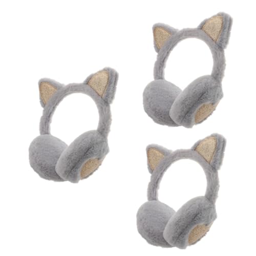 Orejeras de gato de invierno LIFKOME el regalo ideal de tres piezas cómodas para niños y niñas
