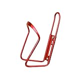 自転車のボトルケージアルミ合金、軽量のセキュアバイクボトルホルダー、マウンテンバイクカップブラケットマウントサイクルドリンク水ボトルラック Sakmura