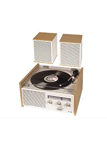Crosley CR6034A-NA Switch II Belt-Drive Turntable with Bluetooth, AM/FM Radio, Aux-in, and Speakers