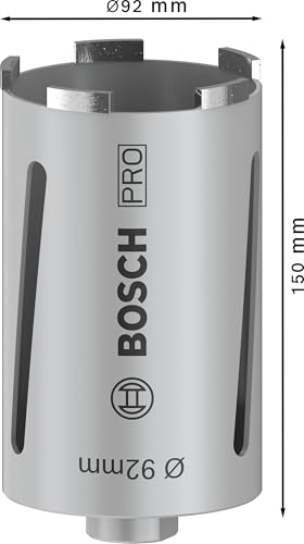 Bosch Couronne de forage à sec diamantée G 12 92 mm 150 mm 5 segments 7 mm 2608587326 - vue 4