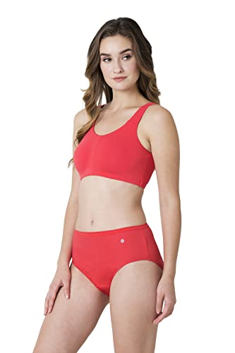 Image of Van Heusen Women's Cotton Wire Free Classic Non-Padded Bra Geranium XL