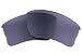 LenzFlip Replacement Polarized Lenses Compatible with Oakley QUARTER JACKET - Gray